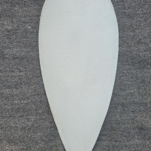Schildrohling Teardrop groß 110x55cm